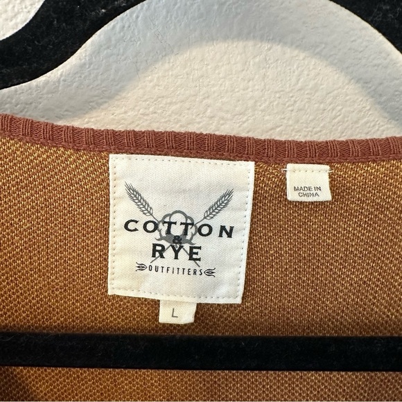 cotton & rye cactus arizona desert long sleeve fringe sweater - Picture 7 of 8